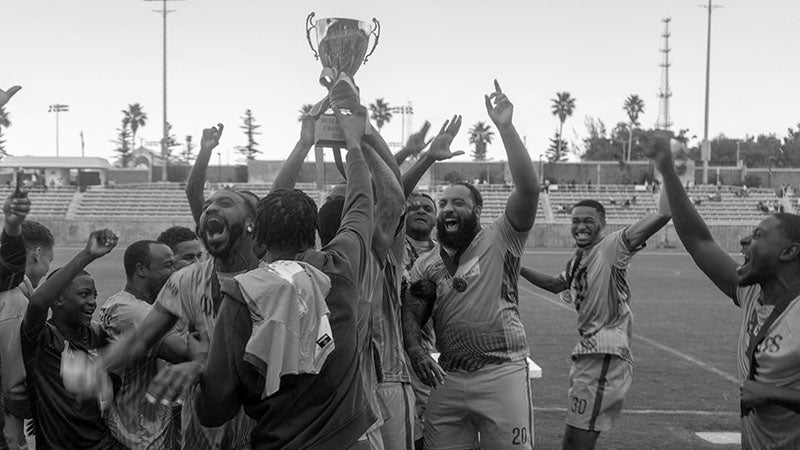 Devonshire Cougars, winners of the 2019 Football Season.